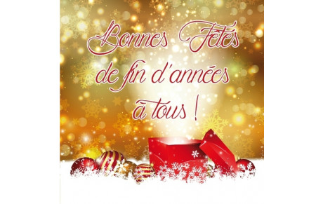 JOYEUSES FETES A TOUTES ET TOUS