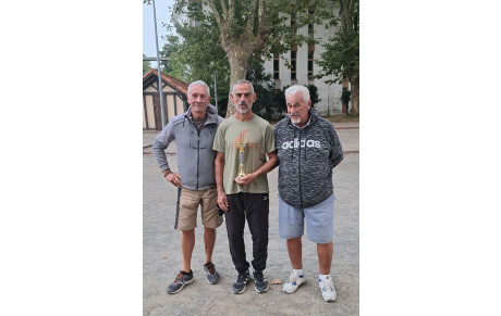 Triplettes Vétérans 29 août 2023
